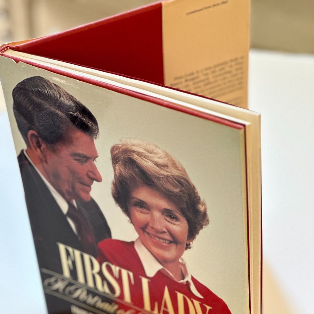 Signed copy of First Lady A Portrait of Nancy Reagan - First Edition Hard Back